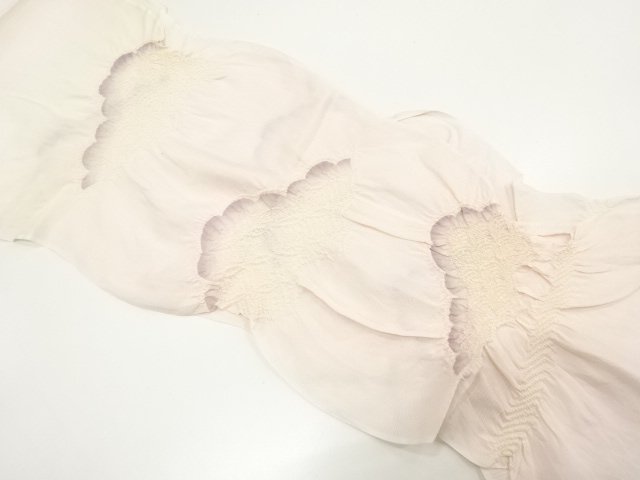 JAPANESE KIMONO / OBIAGE FOR SUMMER / SILK / SHIBORI